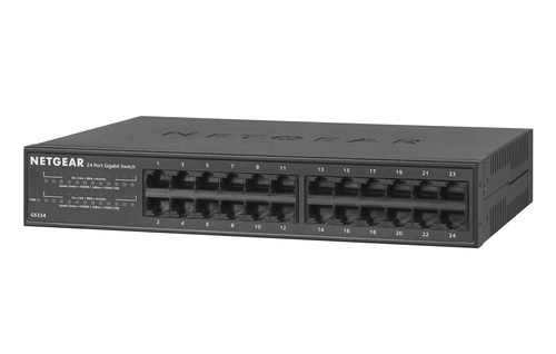NETGEAR GS324 Unmanaged Gigabit Ethernet (10/100/1000) 1U Black – image 5