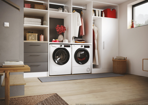 Hoover H-Dry 350 Hre C9TBE-80 WiFi-enabled 9 kg Condenser Tumble Dryer - White - image 8