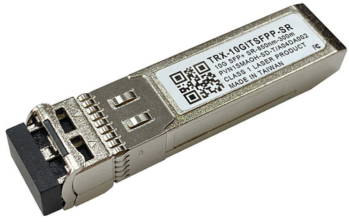 TRX-10GITSFPP-SR TRANSCIVER QNAP TRX-10GITSFPP-SR / OPTICO / 10GBE SFP / 850NM SR /HASTA 300M / TEMPERATURA INDUSTRIAL -40 85 TRX-10GITSFPP-SR