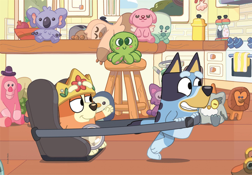 Bluey Puzzle 2x60 Piezas