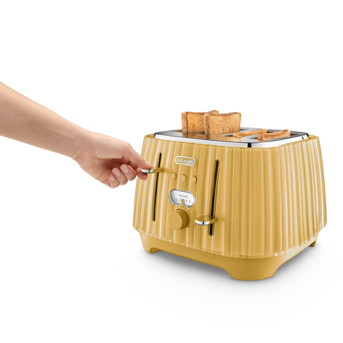 De’Longhi CTD4003.Y toaster 4 slice(s) Yellow – image 5