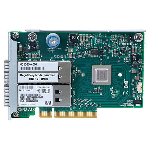 HP InfiniBand FDR 2-port 545FLR-QSFP Adapter
