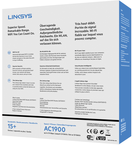 Linksys EA7500 MAX-STREAM Dual-Band WiFi 5 Router – image 8