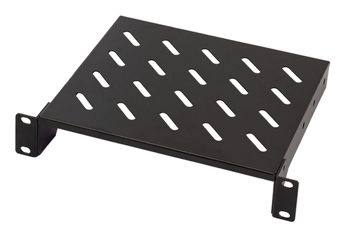 Rackhylde LogiLink ACT112 til 10" rack - 200 mm, 1U, sort