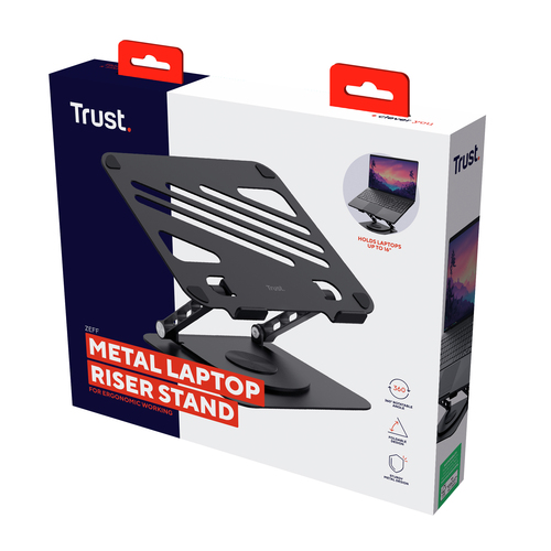 Trust ZEFF METAL LAPTOP STAND Laptopstandaard – Foto 10 van 11
