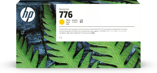 Tinta HP LF 776 1L Color Amarillo 1XB08A - 1XB08A