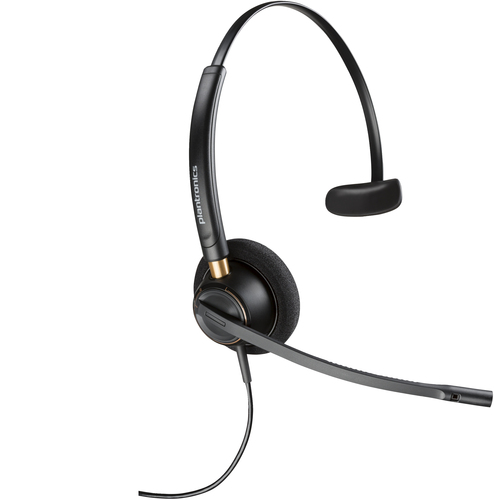 783Q1AA Diadema Encore Pro PLANTRONICS HW510 Poly EncorePro HW510 Alambrico Monoaural conector QD