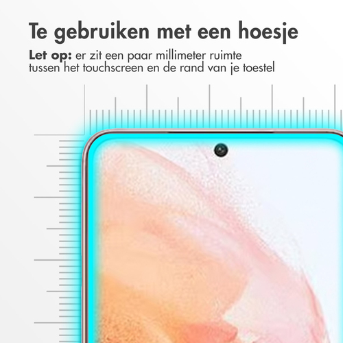 <div>Gebruik je kostbare smartphone zonder zorgen met deze Accezz Gehard Glas Screenprotector 2-pack! Om het scherm van jouw dure smartphone zo goed, afbeelding 3