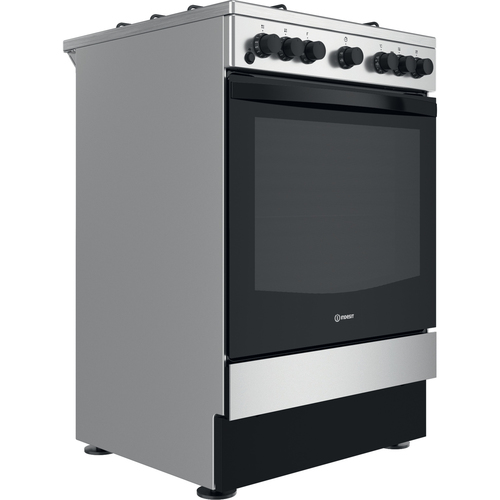 Indesit IS67G5PHX/UK cooker Freestanding cooker Electric Gas Stainless steel – image 8