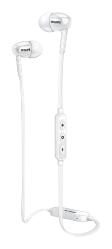 Philips SHB5850WT/00 headphones/headset Wireless In-ear Calls/Music Bluetooth White