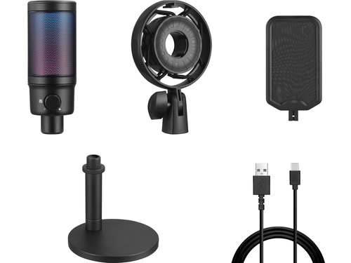 Sandberg Streamer USB Microphone RGB – image 3