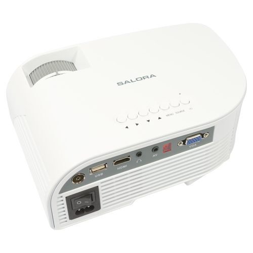 Salora 40BHD1200 data projector Short throw projector 65 ANSI lumens LED Grey, White – image 5