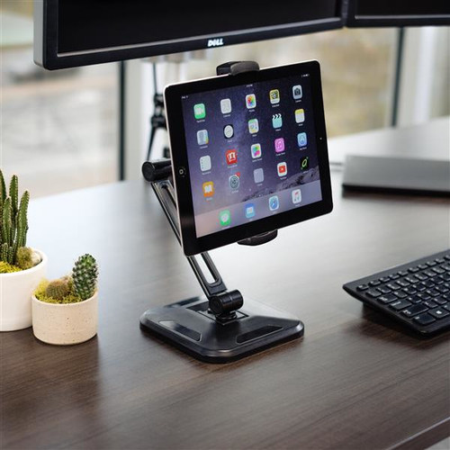 StarTech.com Universal Tablet Stand - Portable Tablet Stand w/ Optional Wallmount Base - Adjustable Pivoting Tablet Stand (ARMTBLTDT) Tablet Vægmontering – billede 3