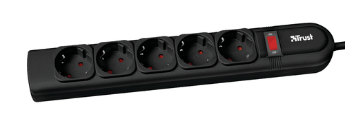 Trust Surge Guard PW-3100 toiteadapter ja vaheldi Must