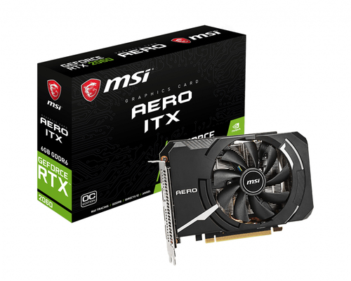 MSI AERO ITX RTX 2060 6G OC NVIDIA GeForce RTX 2060 6 GB GDDR6