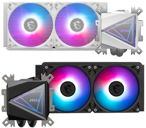 Msi Mag Coreliquid I240 Intel/Amd 240mm Aio CPU Liquid Cooler - Black - image 3
