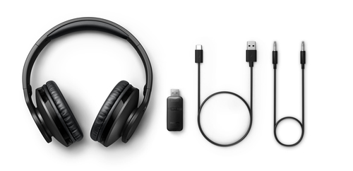 Philips 6000 series TAH6206BK/00 headphones/headset Wireless Head-band Music Bluetooth Black – image 7