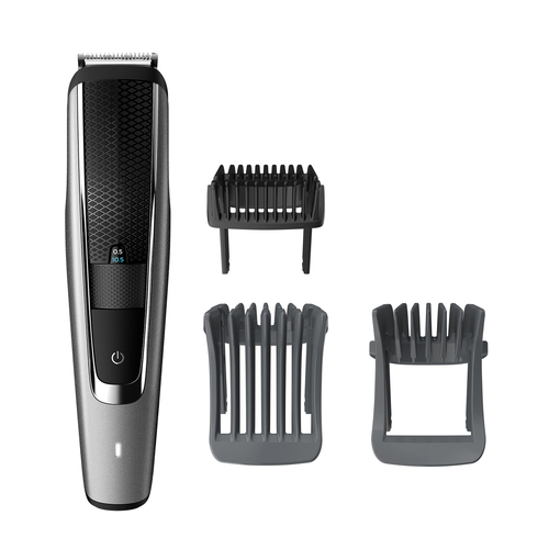 Philips BEARDTRIMMER Series 5000 BT5502/40 hair trimmers/clipper Black, Silver Nickel-Metal Hydride (NiMH) – image 1
