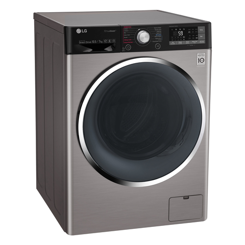 LG F4J9JH2T washer dryer Freestanding Front-load Chrome – image 2