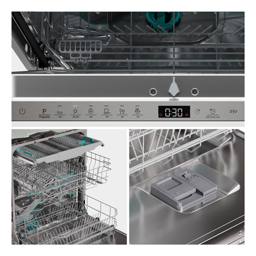 Hisense HV16D5 dishwasher Fully built-in 16 place settings – image 4