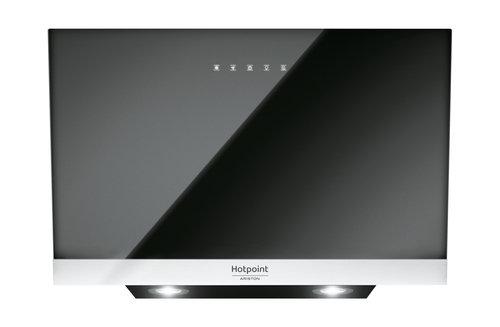 Hotpoint HHVP 8.7F LT K Wall-mounted Black, Stainless steel 625 m³/h