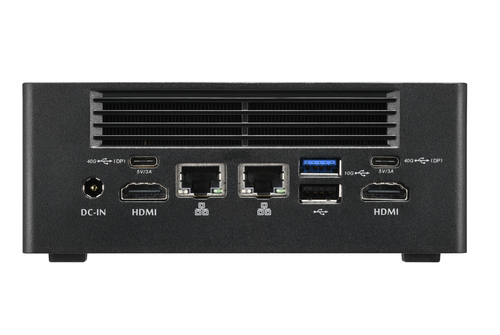 Shuttle Nano PC NA10H7, AMD RyzenTM 7-8845HS APU, Radeon780M, 2xHDMI, 2xUSB-C 4.0(DP), 2x2.5Gbit LAN, afbeelding 6