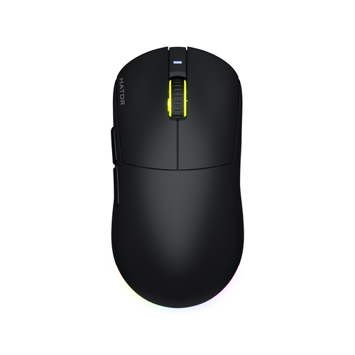 HATOR Quasar 3 Ultra 8K Wireless muis Gamen Ambidextrous RF Wireless + Bluetooth + USB Type-A Optisc