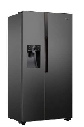 Gorenje NRS9182VB side-by-side refrigerator Freestanding