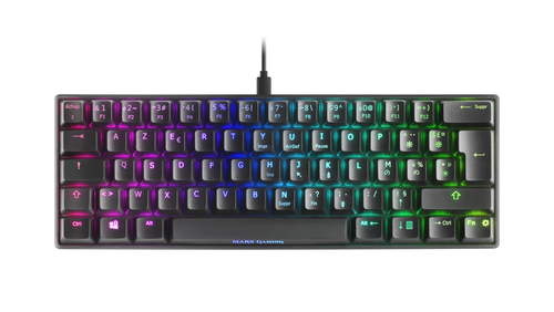 Mars Gaming MKMINIRFR Ultra-Compact Mechanical Keyboard Full RGB Chroma Switch OUTEMU PRO Red Black French Language – image 2