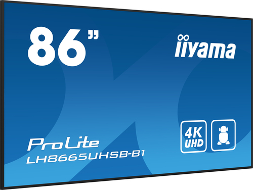 iiyama ProLite LH8665UHSB-B1 public display, afbeelding 4