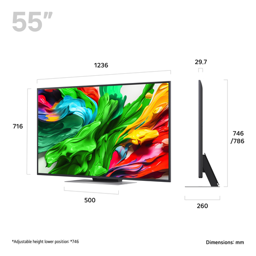 LG 55QNED87A6B.AEK TV