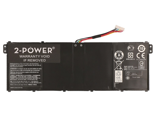 2-Power Main Battery Pack - Batterij voor laptopcomputer (normale levensduur), afbeelding 3