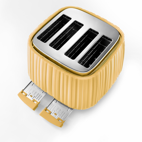 De’Longhi CTD4003.Y toaster 4 slice(s) Yellow – image 4