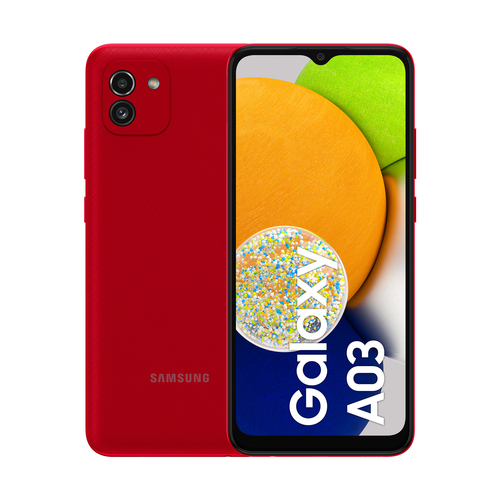 Samsung Galaxy A03 SM-A035G/6R4D 16,5 cm (6.5") Две SIM-карты Android 11 4G Микро-USB 4 GB 64 GB 5000 mAh Красный