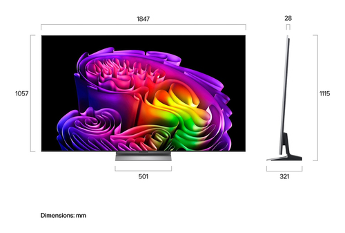 LG OLED83G67LW (2026) - 83 inch - OLED TV, afbeelding 3