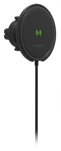 mophie snap+ wireless vent mount Смартфон Черный Прикуриватель Беспроводная зарядка Авто