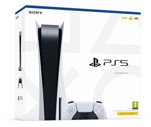 Sony Interactive Entertainment PlayStation 5 C Chassis 825 GB Wi-Fi Черный, Белый
