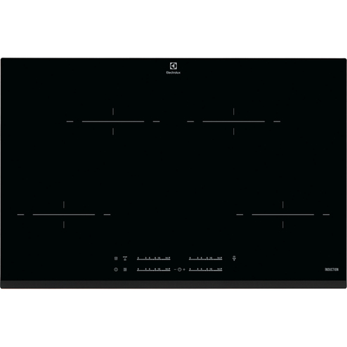Electrolux HOB850F Black Built-in Zone induction hob 4 zone(s)