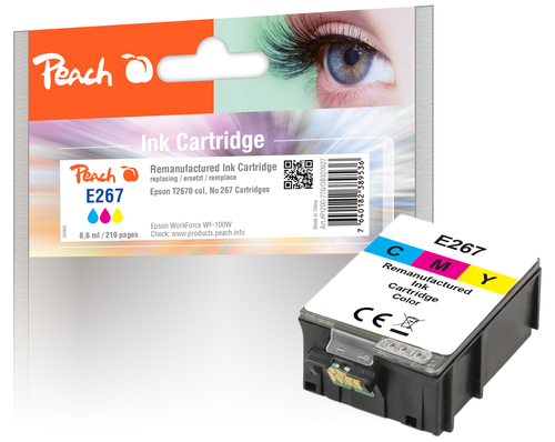 Peach PI200-776 ink cartridge 1 pc(s) Compatible Standard Yield Cyan, Magenta, Yellow