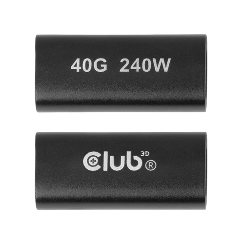 CLUB3D USB-C®-vrouwelijke adapter 40G 240 W 8K 60 Hz, afbeelding 5
