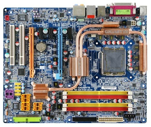 GIGABYTE GA-P35-DS4 Intel® P35 + ICH9R Chipset