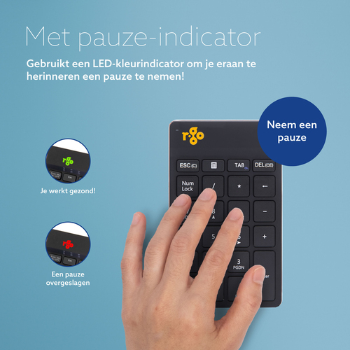 R Go Numeriek Toetsenbord Compact break - Toetsenpaneel, afbeelding 5