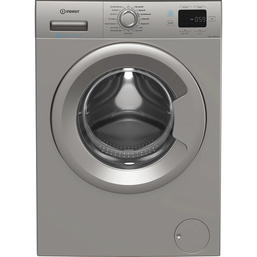 Indesit IP946SPUSHGO 9kg 1400 Spin Washing Machine in Silver A Rated A - image 1