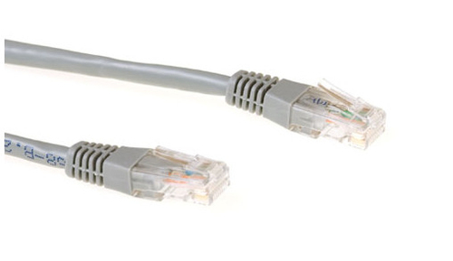 Ewent 1.5m Cat6 UTP cable de red Gris 1,5 m U/UTP UTP