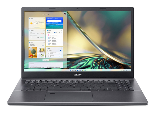 Acer Aspire 5 Intel® Core™ i5 i5-1235U Ноутбук 39,6 cm (15.6") Full HD 16 GB DDR4-SDRAM 512 GB Твердотельный накопитель (SSD) NVIDIA GeForce RTX 2050 Wi-Fi 6E (802.11ax) Windows 11 Home Серый