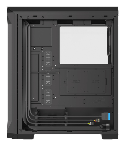 GENESIS Irid 505 Midi Tower Zwart, afbeelding 7