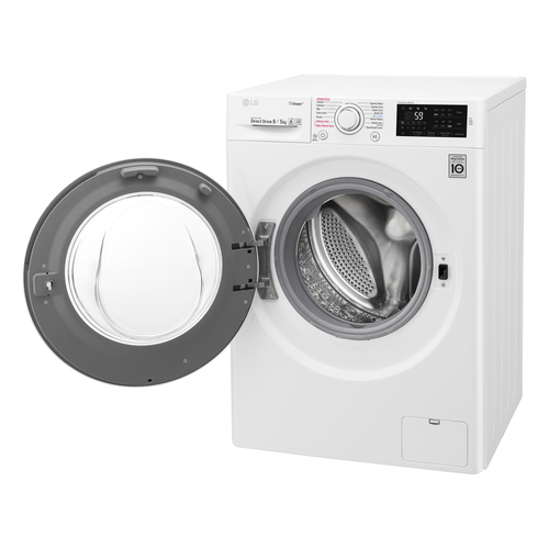 LG F4J6VG0W washer dryer Freestanding Front-load White – image 9