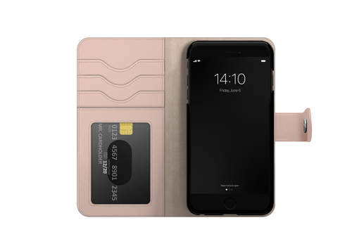 iDeal of Sweden Magnet Wallet+ iPhone 8 / 7 / 6 / 6S / SE Pink – image 3