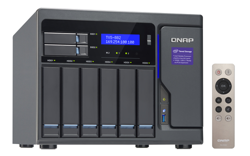 QNAP TVS-882 NAS Tower Intel® Core™ i3 i3-6100 – image 5