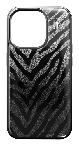 iDeal of Sweden Clear Case iPhone 15 Pro Zebra Mystique – image 1